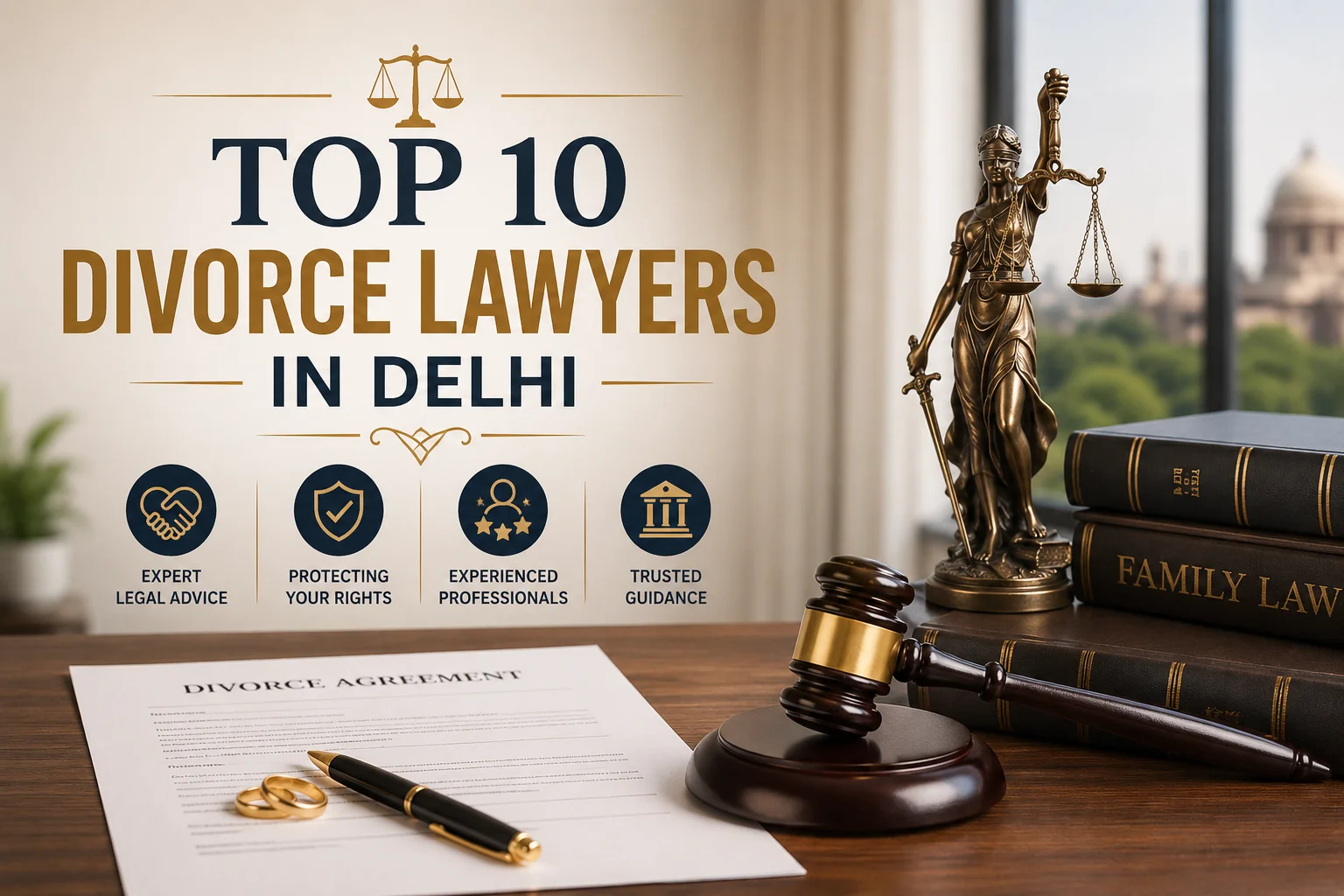 Top 10 Divorce Lawyers in Delhi